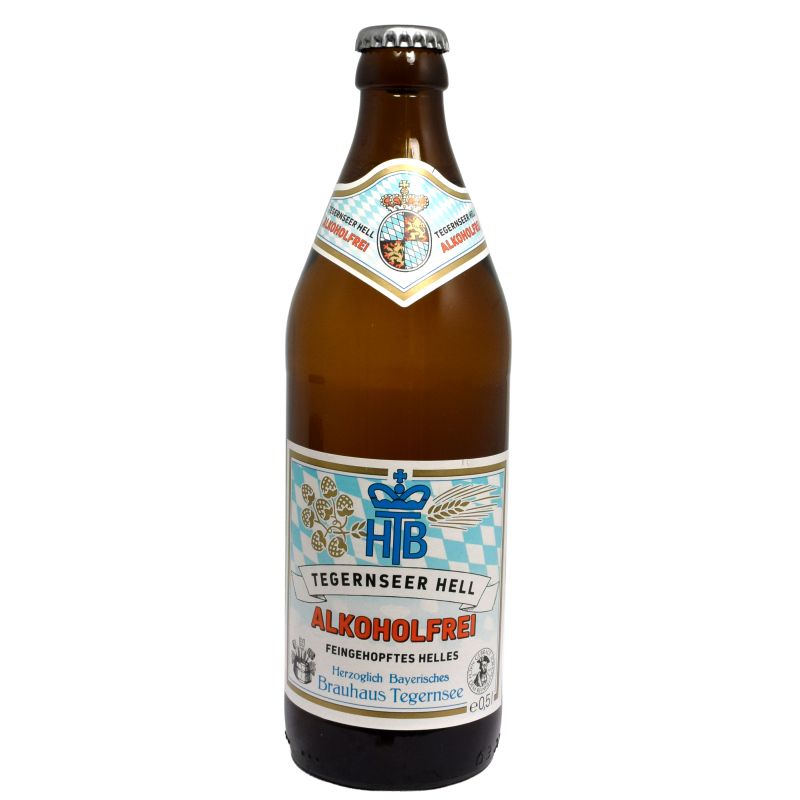 - Brauhaus Tegernsee - Tegernseer Hell Alkoholfrei 50cl