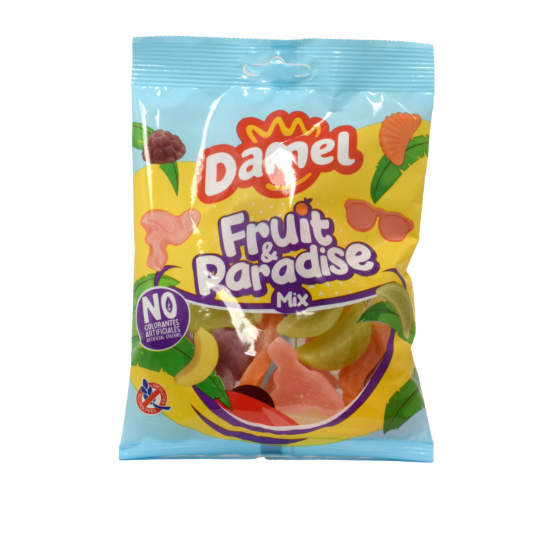 - Damel - Fruit & Paradise Mix Vruchten Gom 135gr