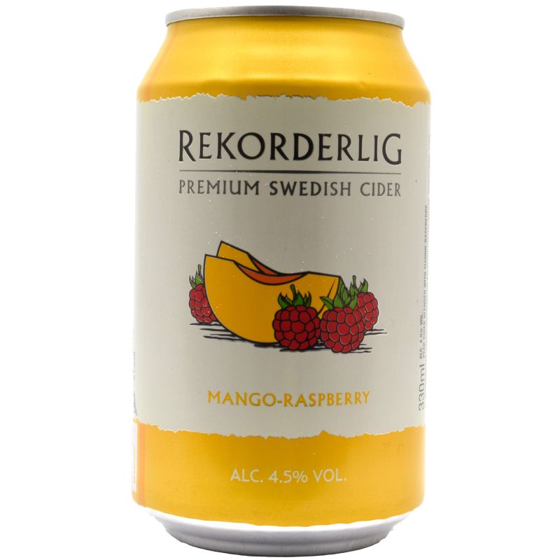 - Rekorderlig - Mango Raspberry Cider Blik 330ml