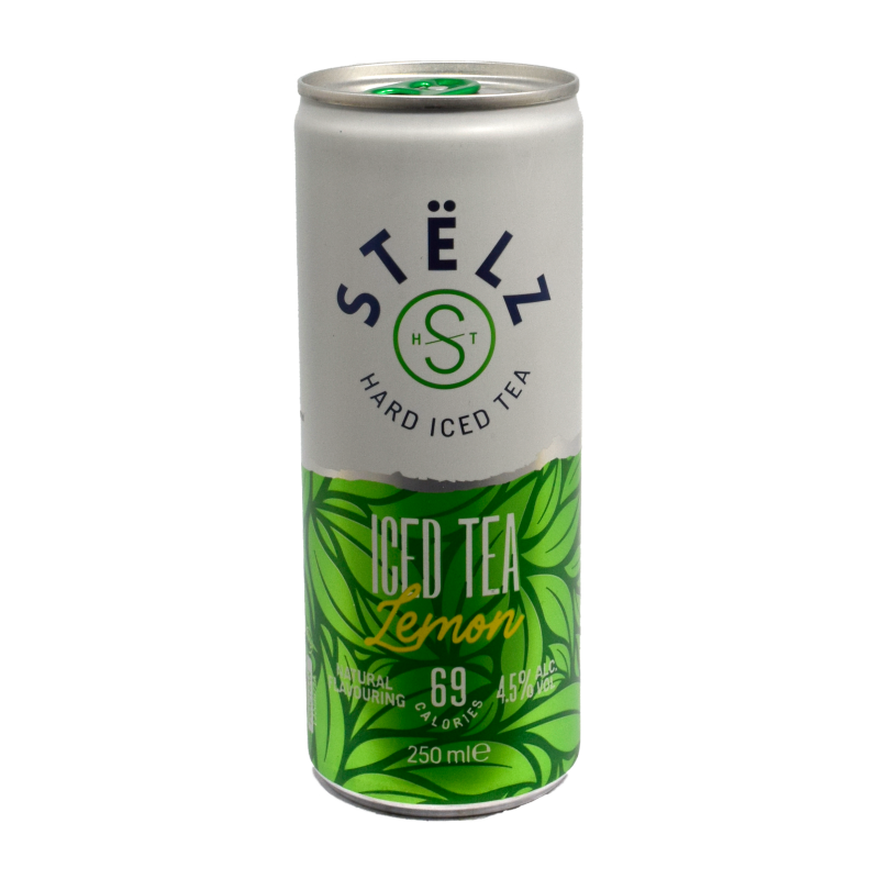 - Stelz - Iced Tea Lemon Blik 25 Cl