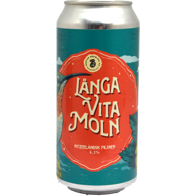 - Bustad - Langa Vita Moln Pilsner Blik 440ml 6.3%