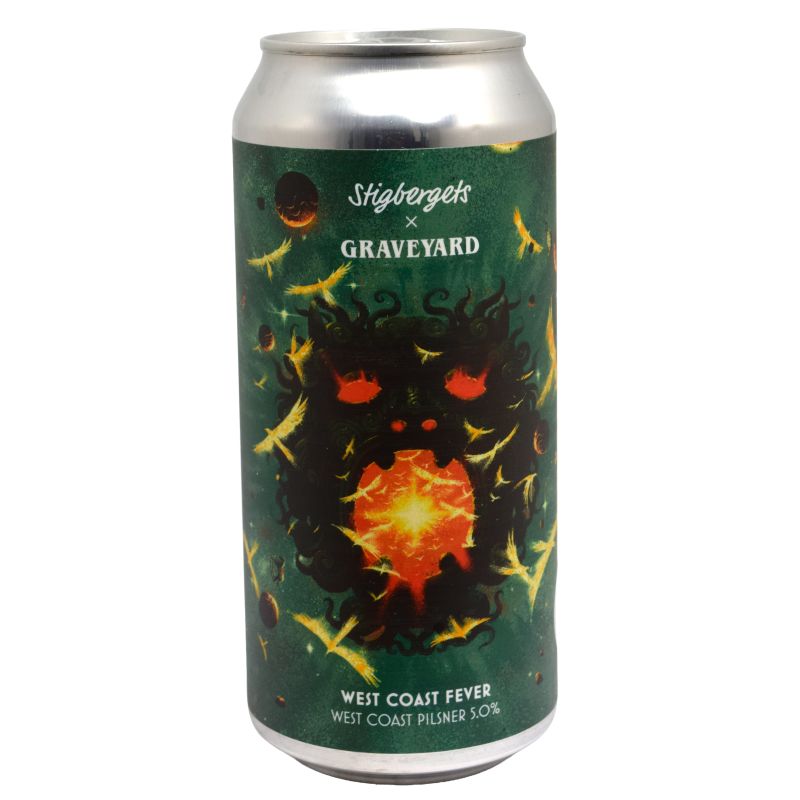 - Stigbergets - West Coast Fever West Coast Pilsner Blik 440ml 5%