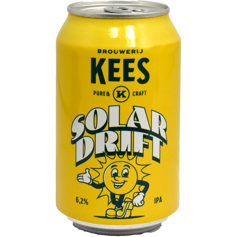 - Kees - Solar Drift IPA 6.2% Blik 330ml