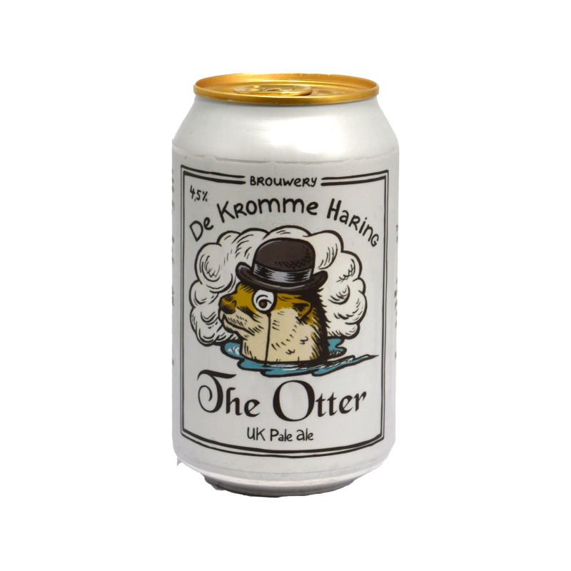- De Kromme Haring - the Otter Pale Ale 4.5% Blik