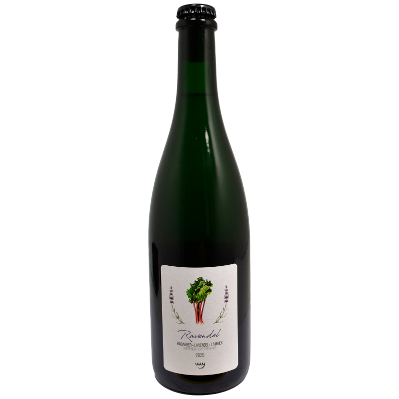 - Boerenerf - Ravendel Rabarber Lavendel Lambiek 5.3% 75cl