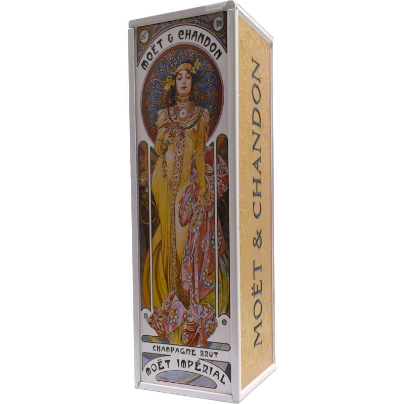 - Moët & Chandon - AYl24 Mucha Brut Impérial Champagne Giftbox