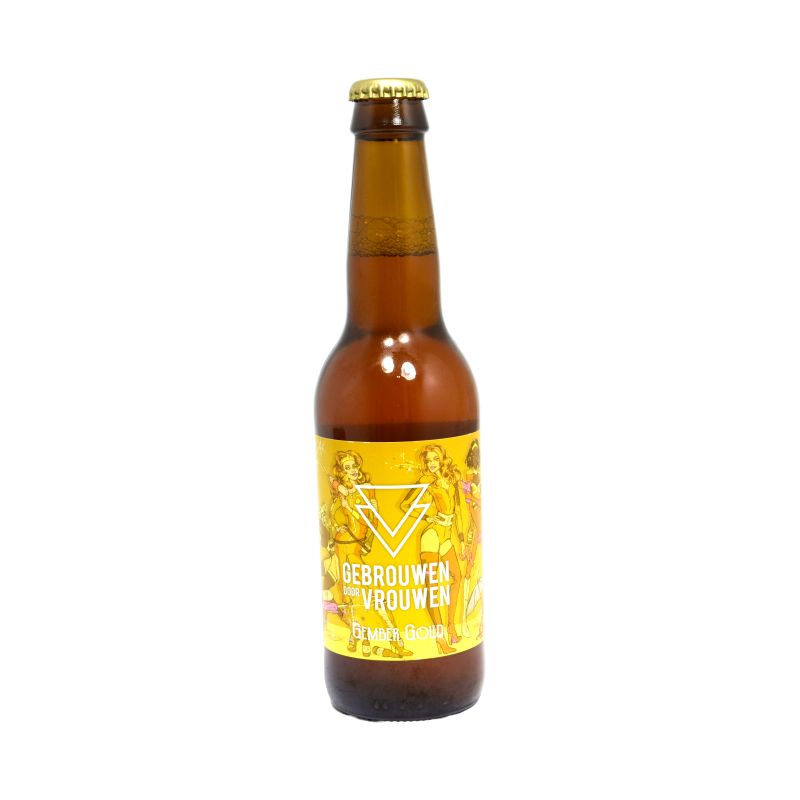- Gebrouwen Door Vrouwen - Gember Goud 330ml