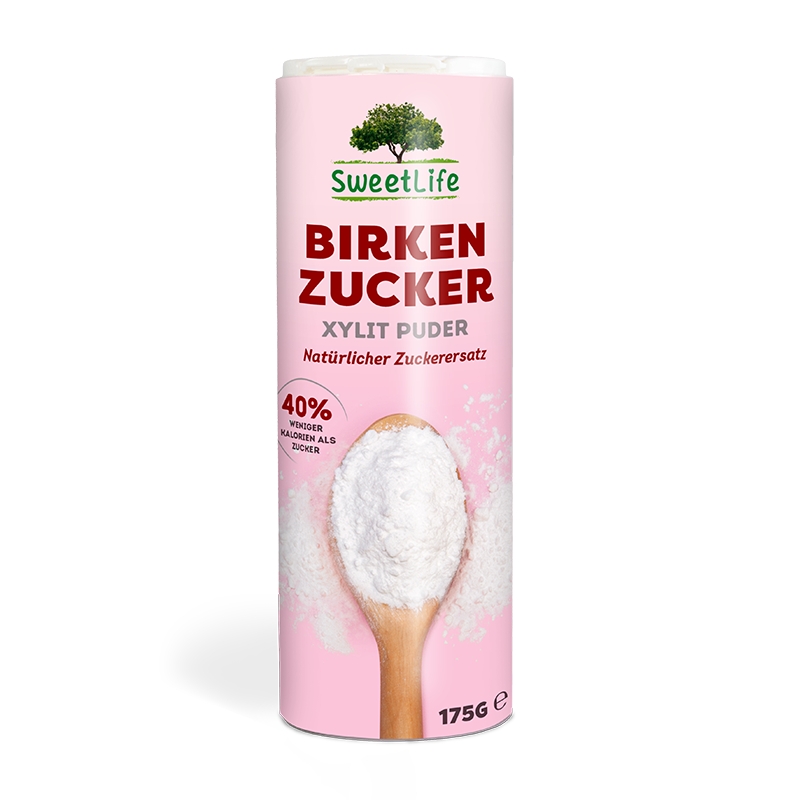 Birkenzucker Puder Xylit Sweetlife