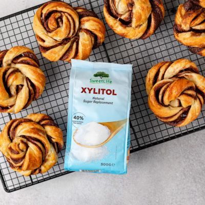 Crunchy Pumpkin Spice Buns with Xylitol