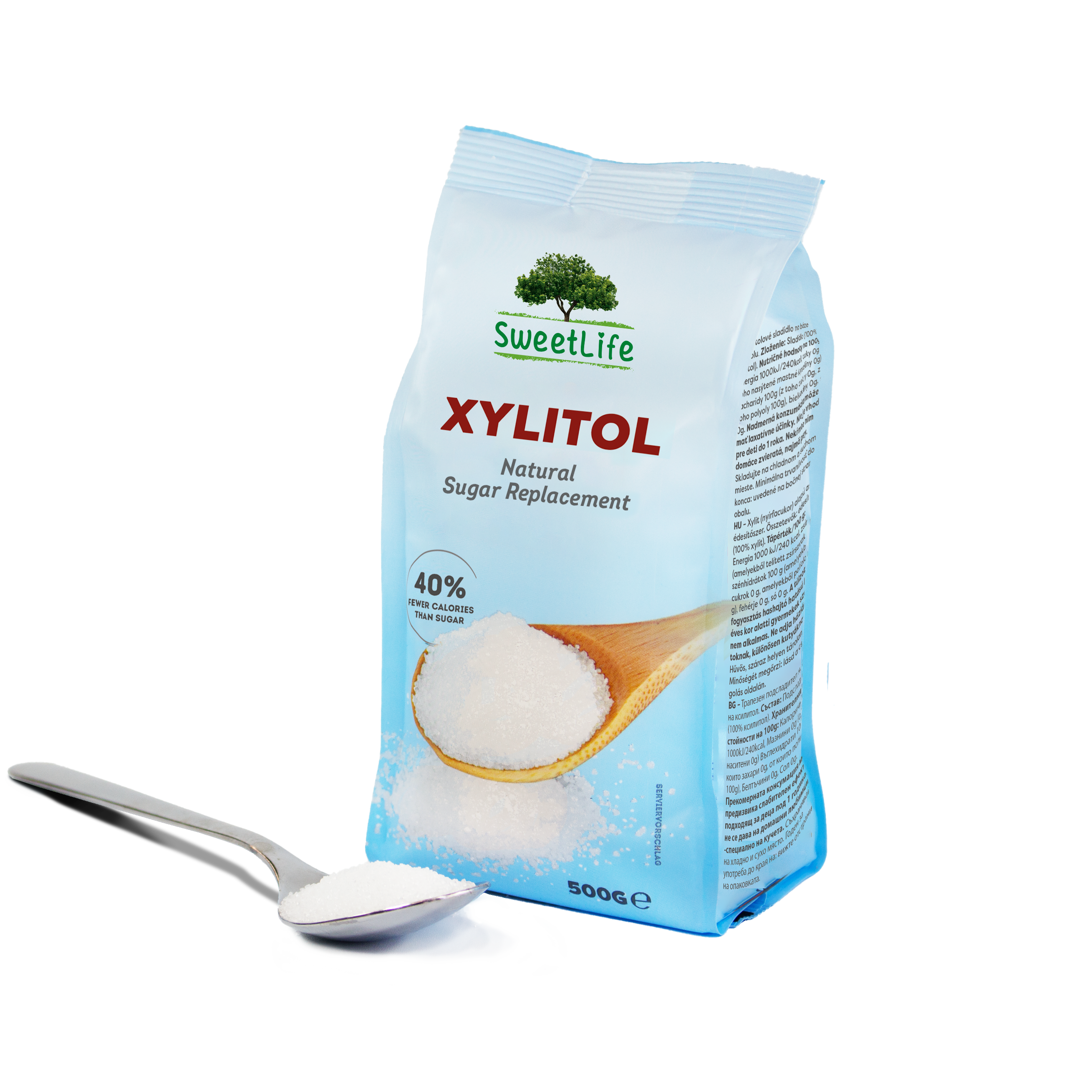 Erythritol lepel sweetlife