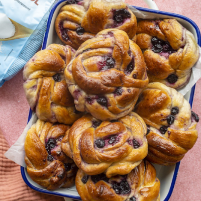 Blauwe Bessen Vanille Rolls