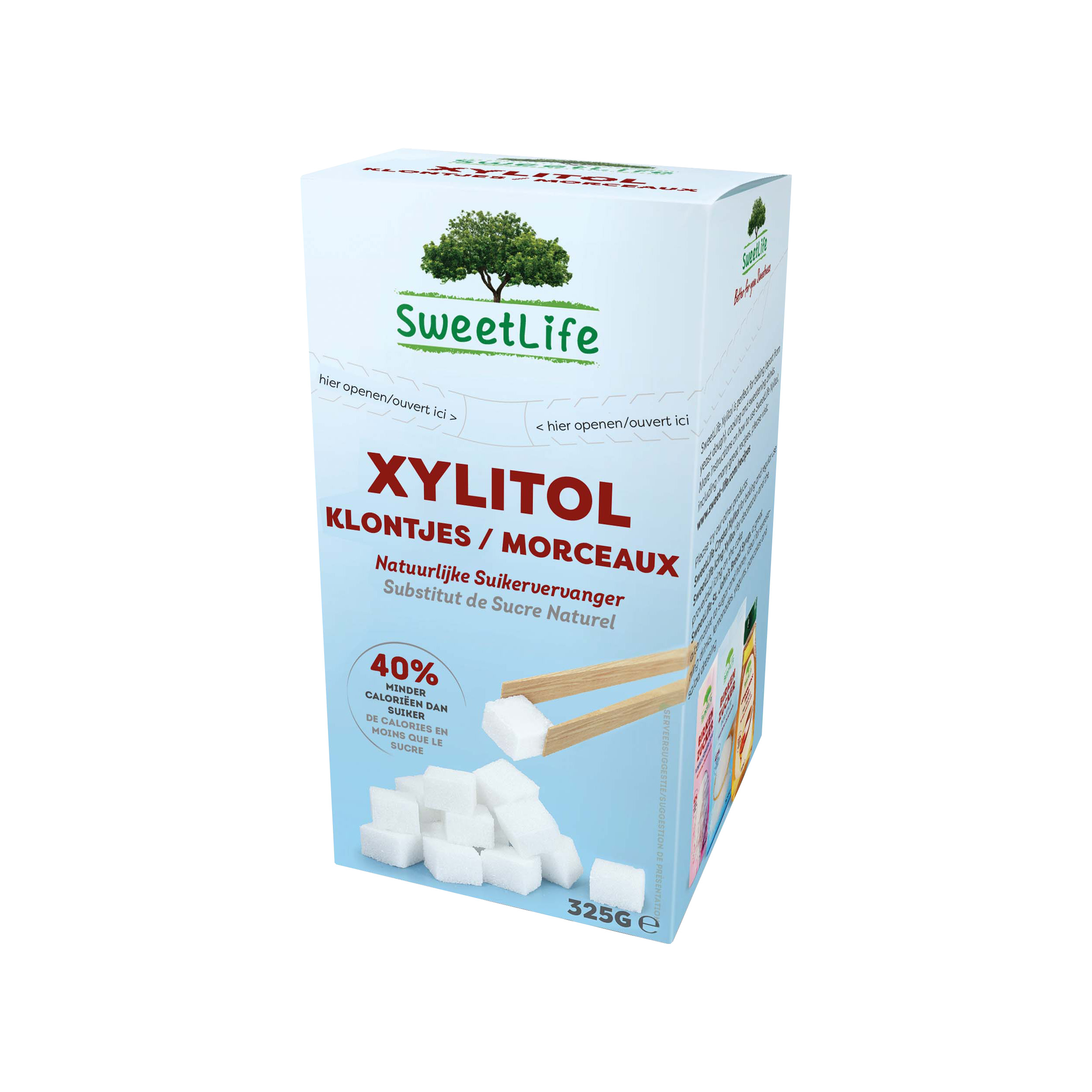 xylitol suikerklontjes van Sweetlife