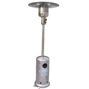 Patioheater RVS incl. 10 kg. gas 