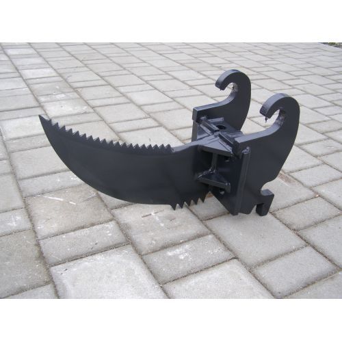 Wortelmes voor minigraver 1 tot 4,0 ton