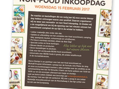 Non-food inkoopdag op 15 februari