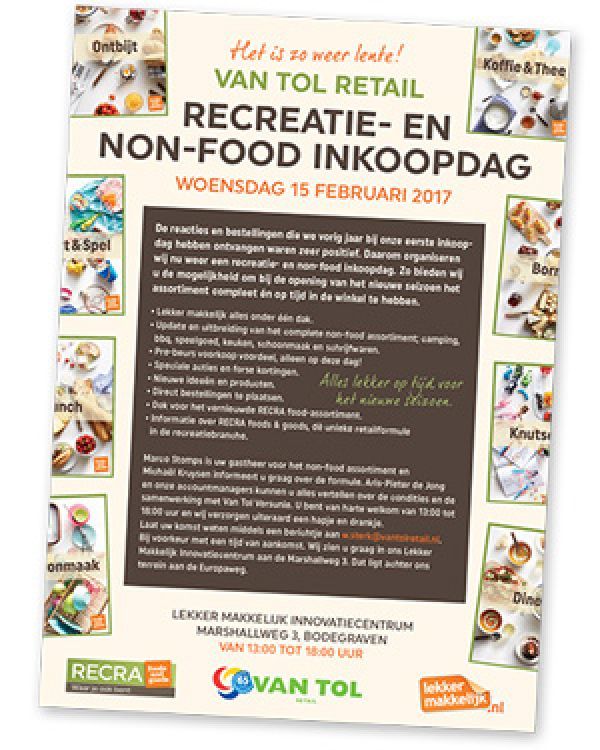Non-food inkoopdag op 15 februari