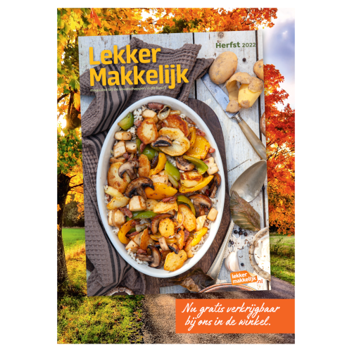 Het Nieuwe LekkerMakkelijk Magazine!