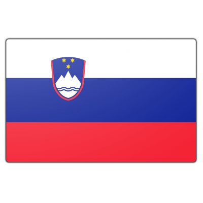 Slovenië vlag (150x225cm) - Veluwse Vlaggen Industrie B.V.