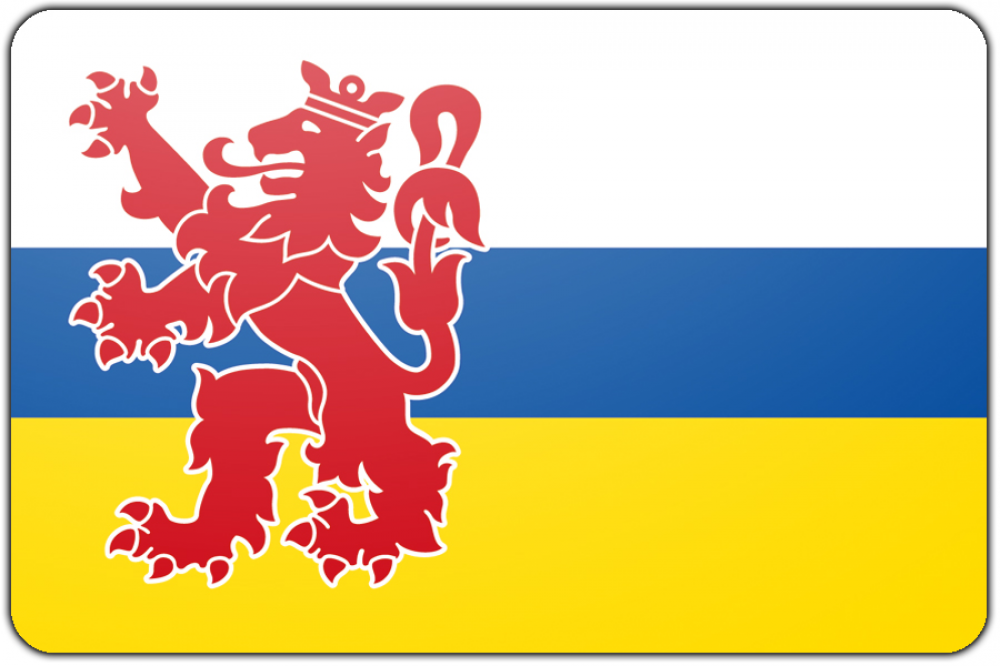 Provincie Limburg Vlag (150x225cm) - Veluwse Vlaggen Industrie B.V.