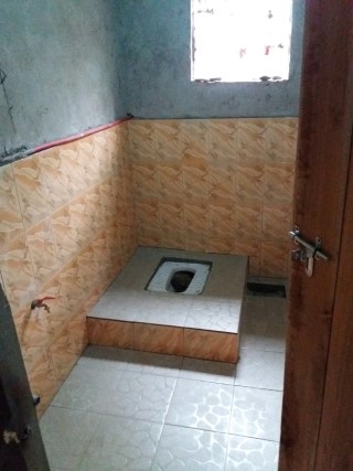 Badkamer in aanbouw Igoma