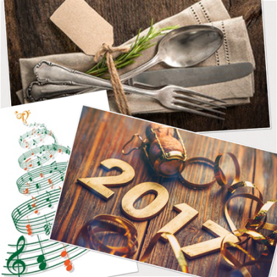 Kerstdiner en Oudejaarsborrel in De Open Hof