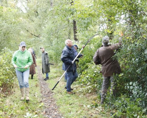 Klein bosonderhoud ruiter- en menpaden