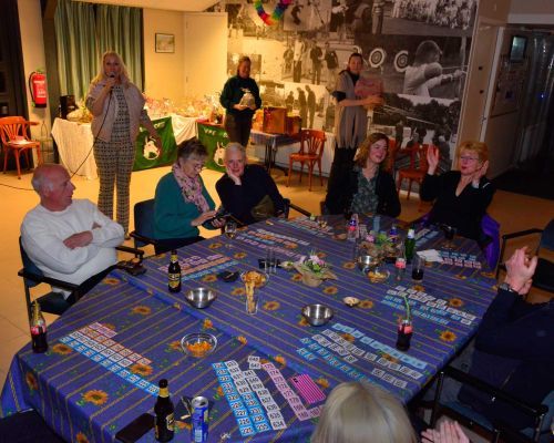 Feestavond voor leden en vrijwilligers